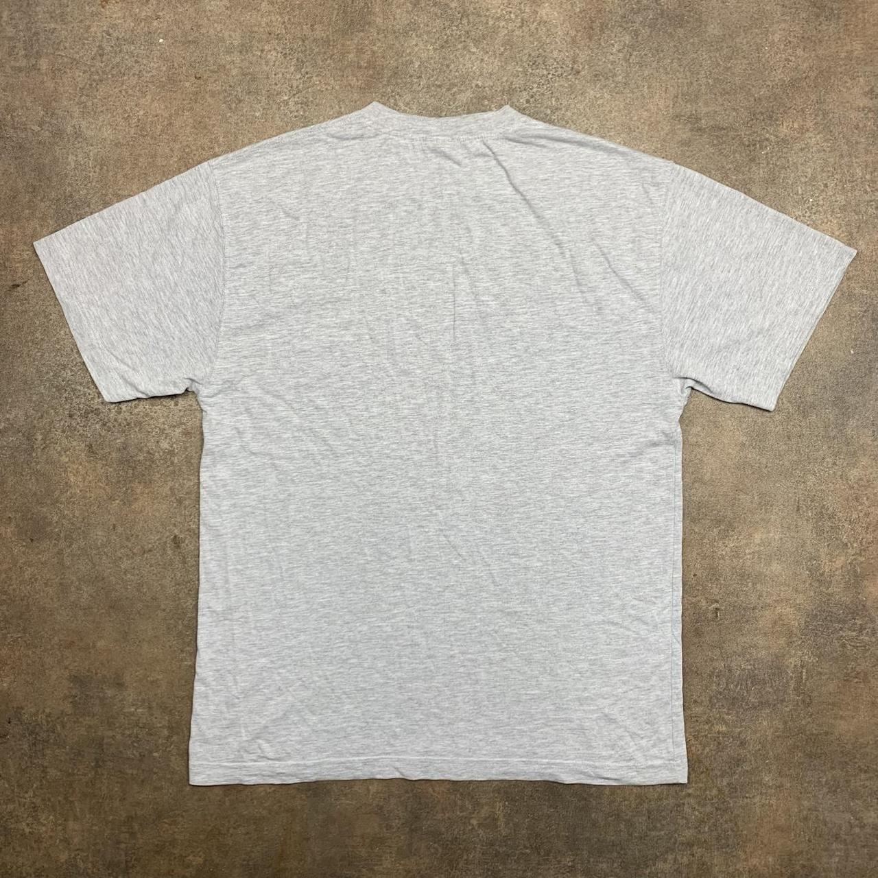 Oakley 00s cut and sew graphic grey tee