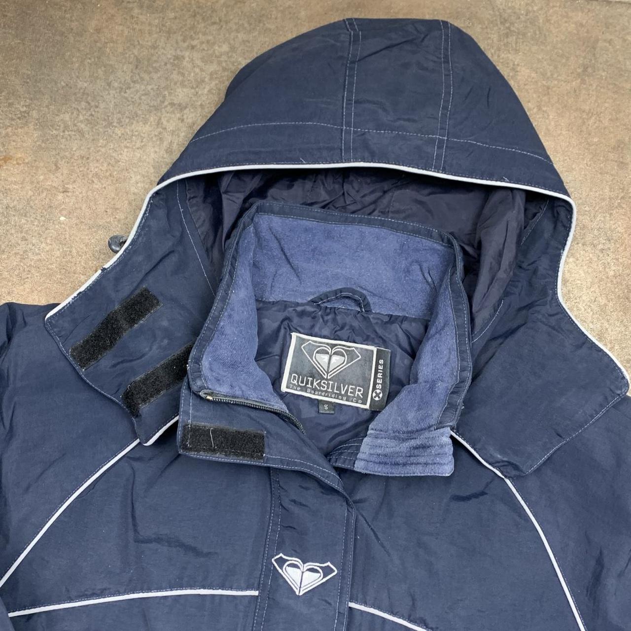 Quiksilver Roxy navy ski utilised jacket