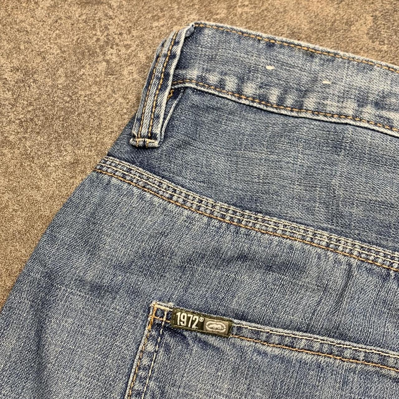 Ecko Unltd. 00s light blue baggy denim shorts