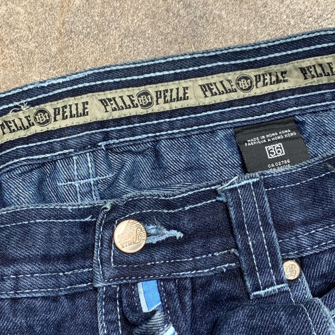 Pelle Pelle 90s baggy graphic carpenter denim jeans