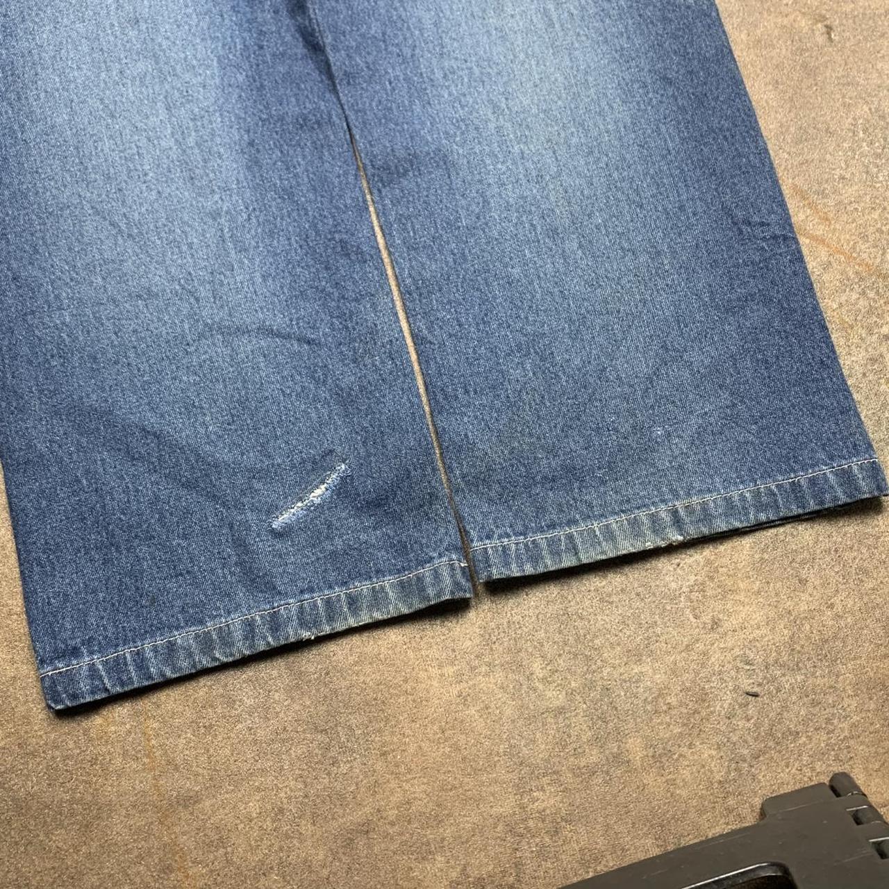 Phat Farm 00s baggy navy blue denim jeans