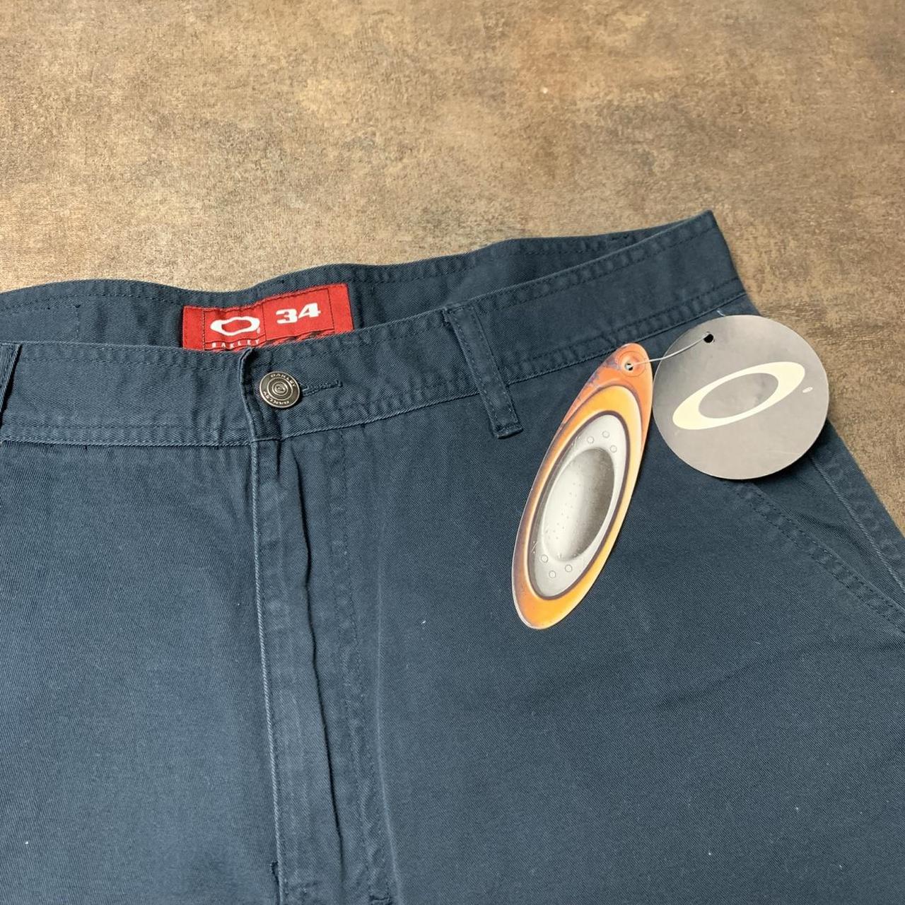 Oakley Software 00s navy baggy denim shorts