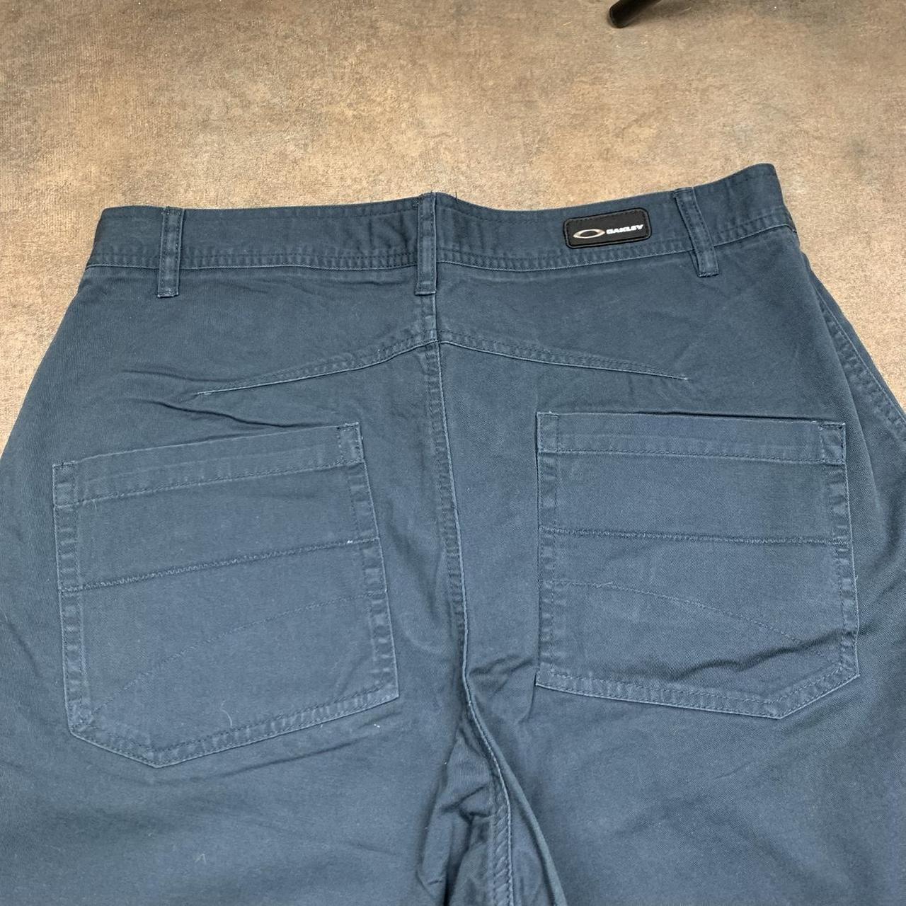 Oakley Software 00s navy baggy denim shorts