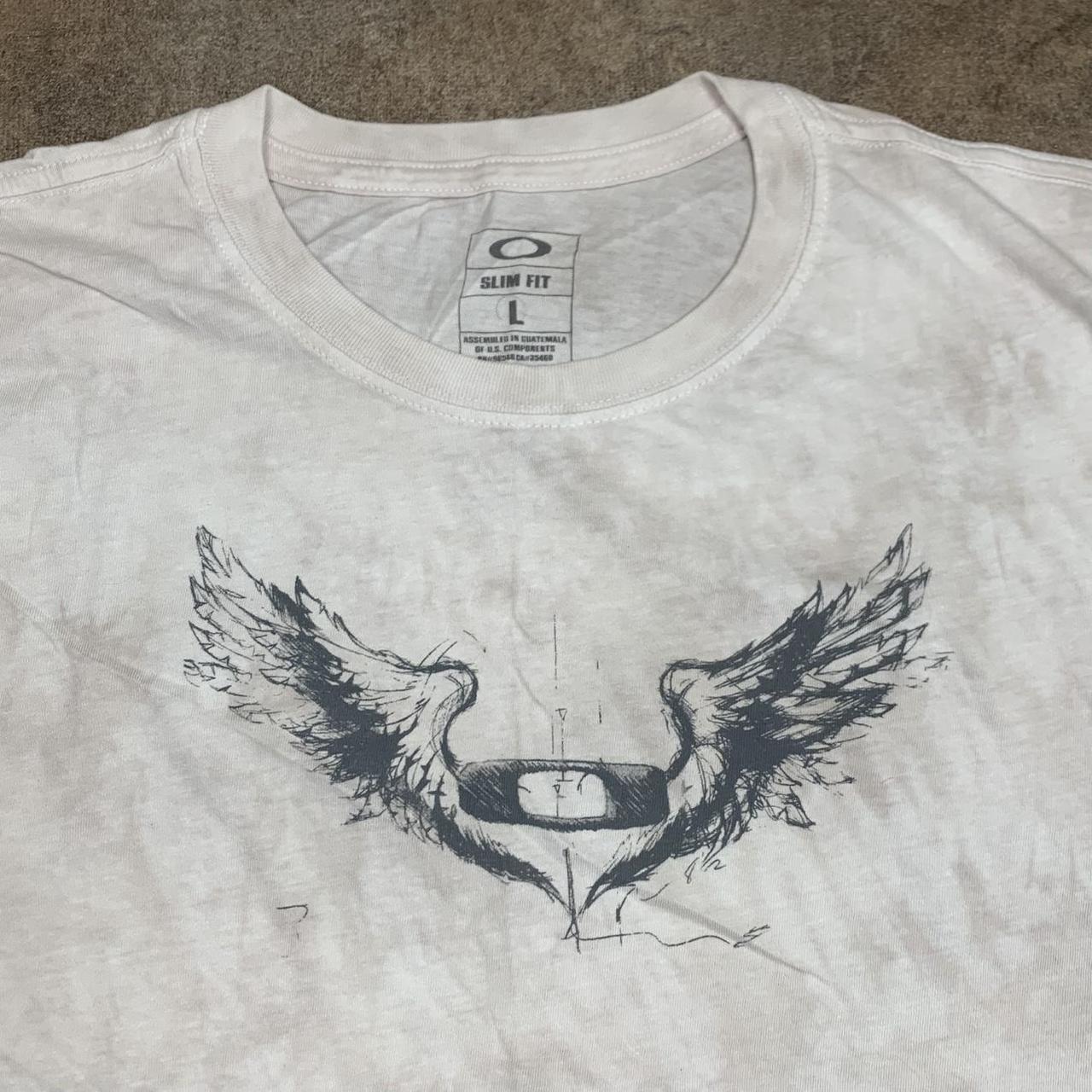 Oakley Flying Tiger 00s nickel camo graphic tee