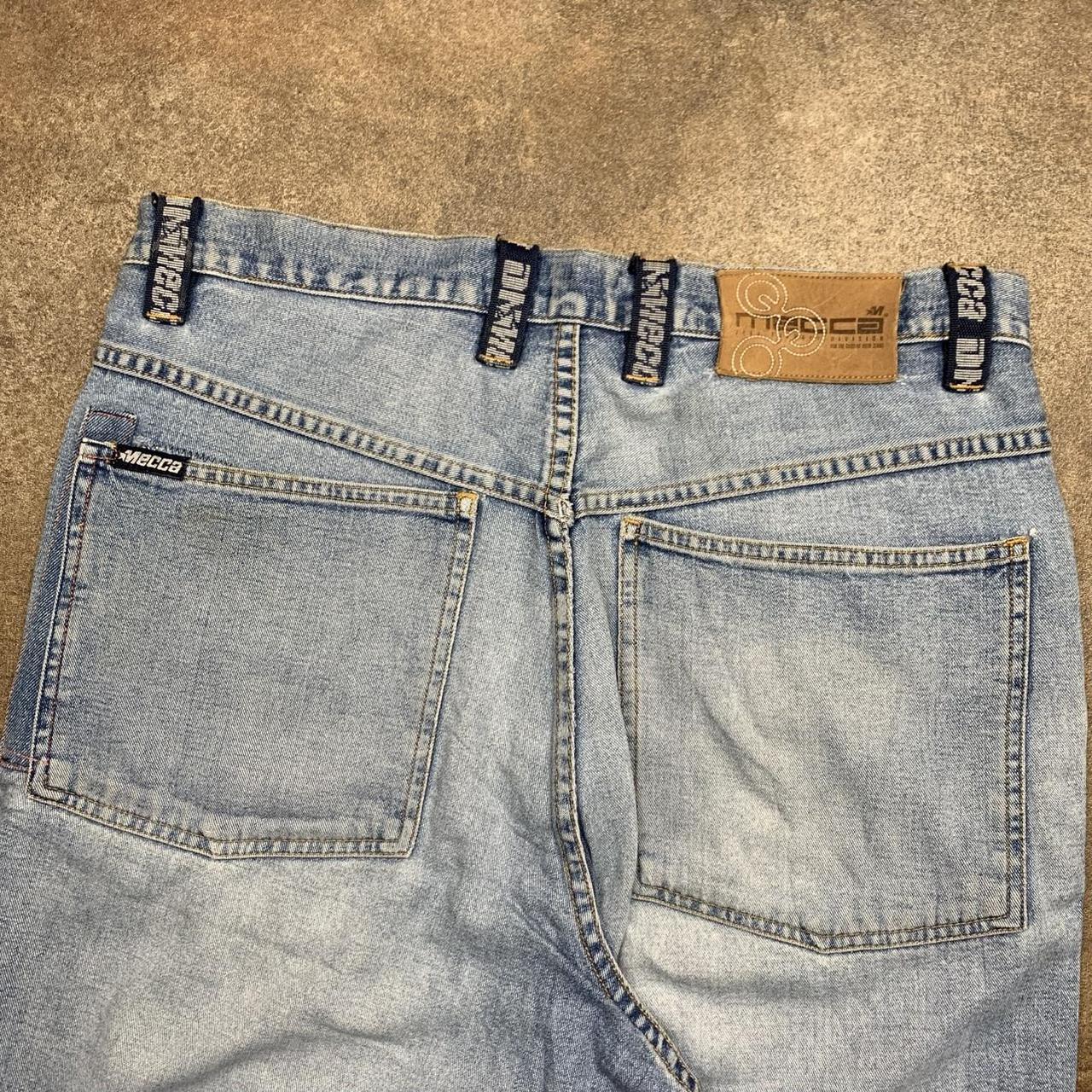 Mecca USA 90s baggy blue jeans