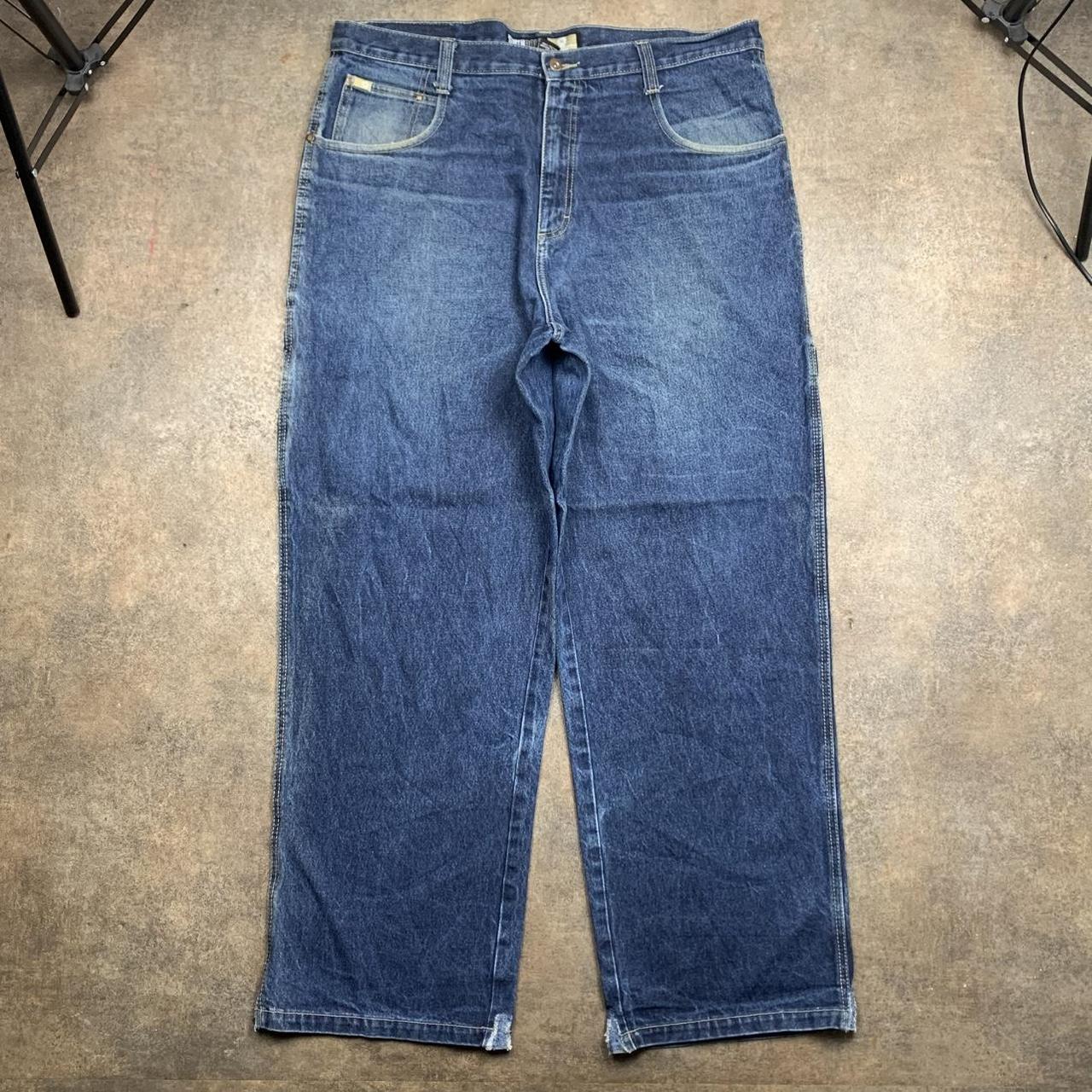 Southpole 00s navy baggy carpenter denim jeans