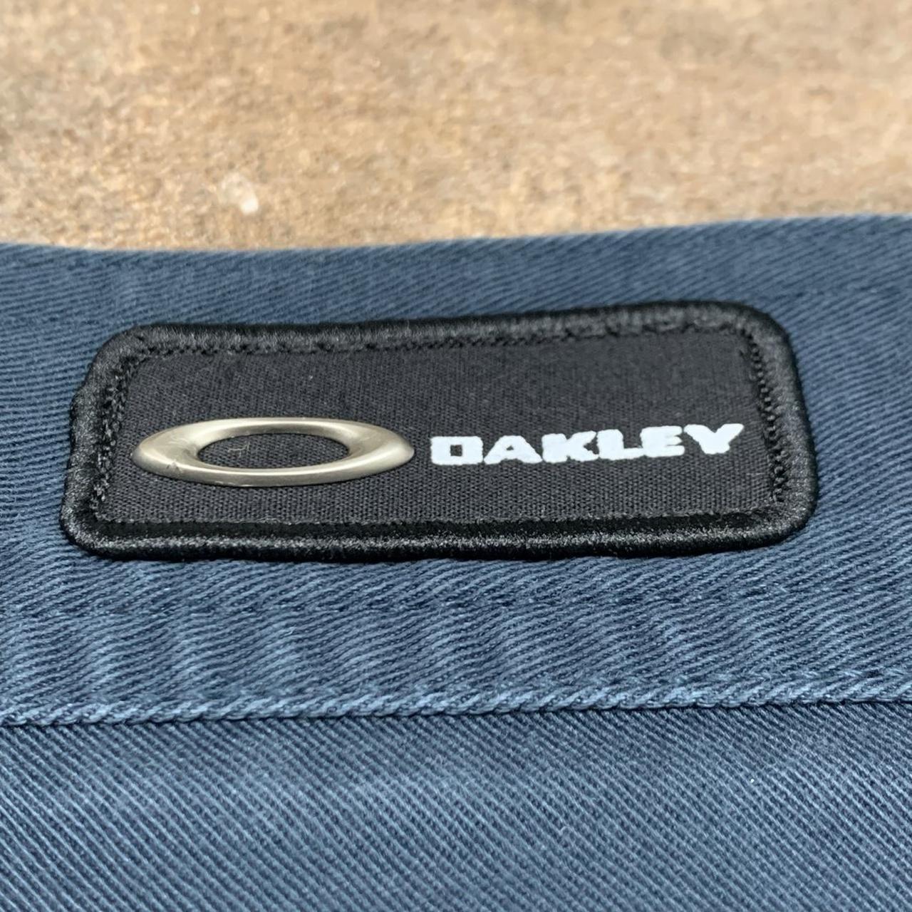Oakley Software 00s navy baggy denim shorts