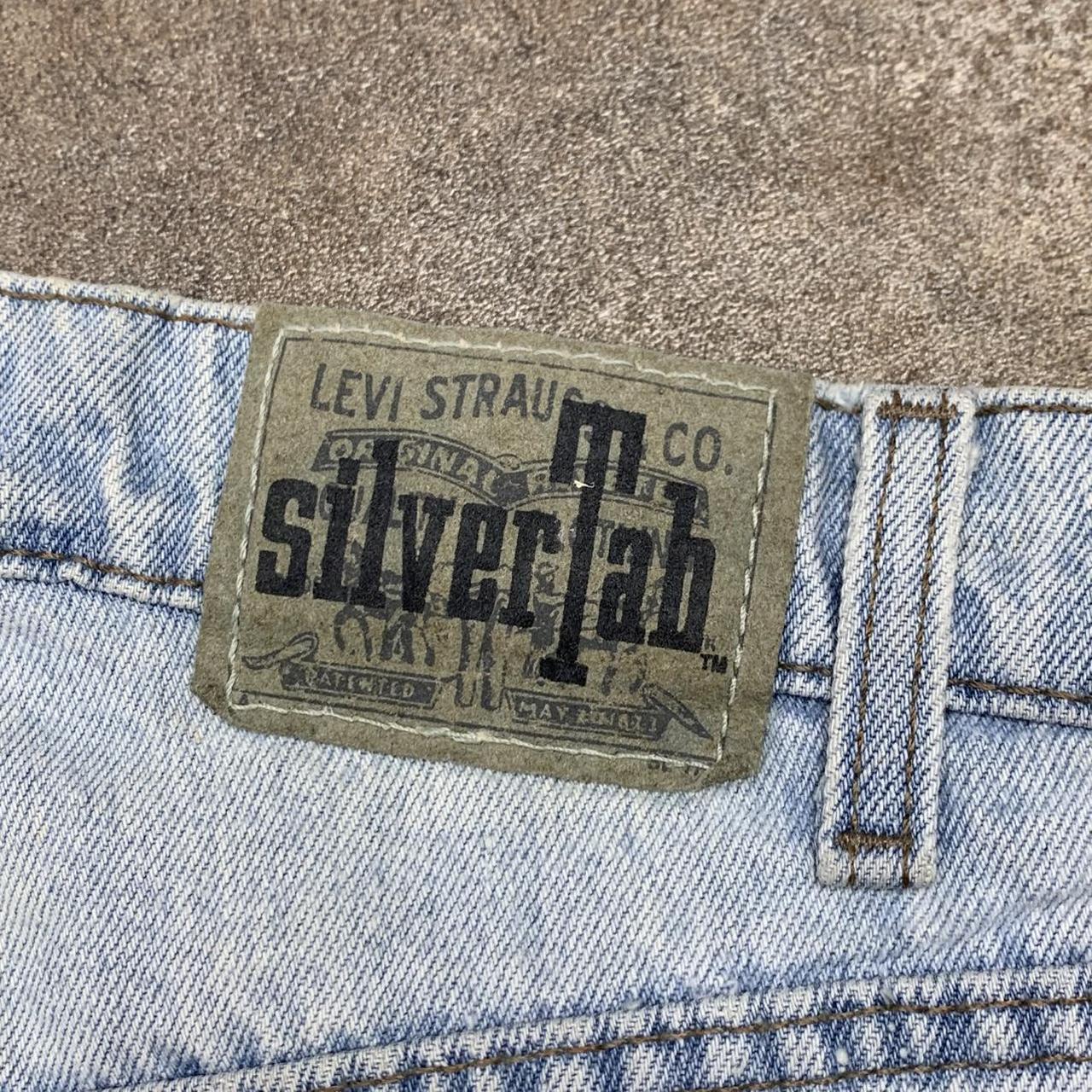 Levi’s Silvertab 00s baggy pale blue denim jeans