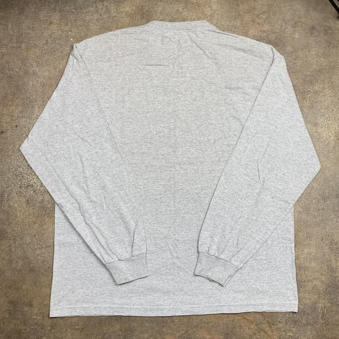 Rusty Surfboards 00s graphic grey long sleeve tee