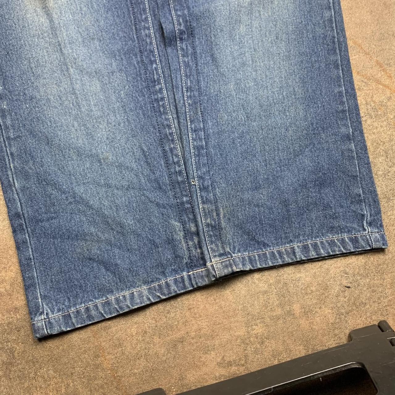 Phat Farm 00s baggy navy blue denim jeans