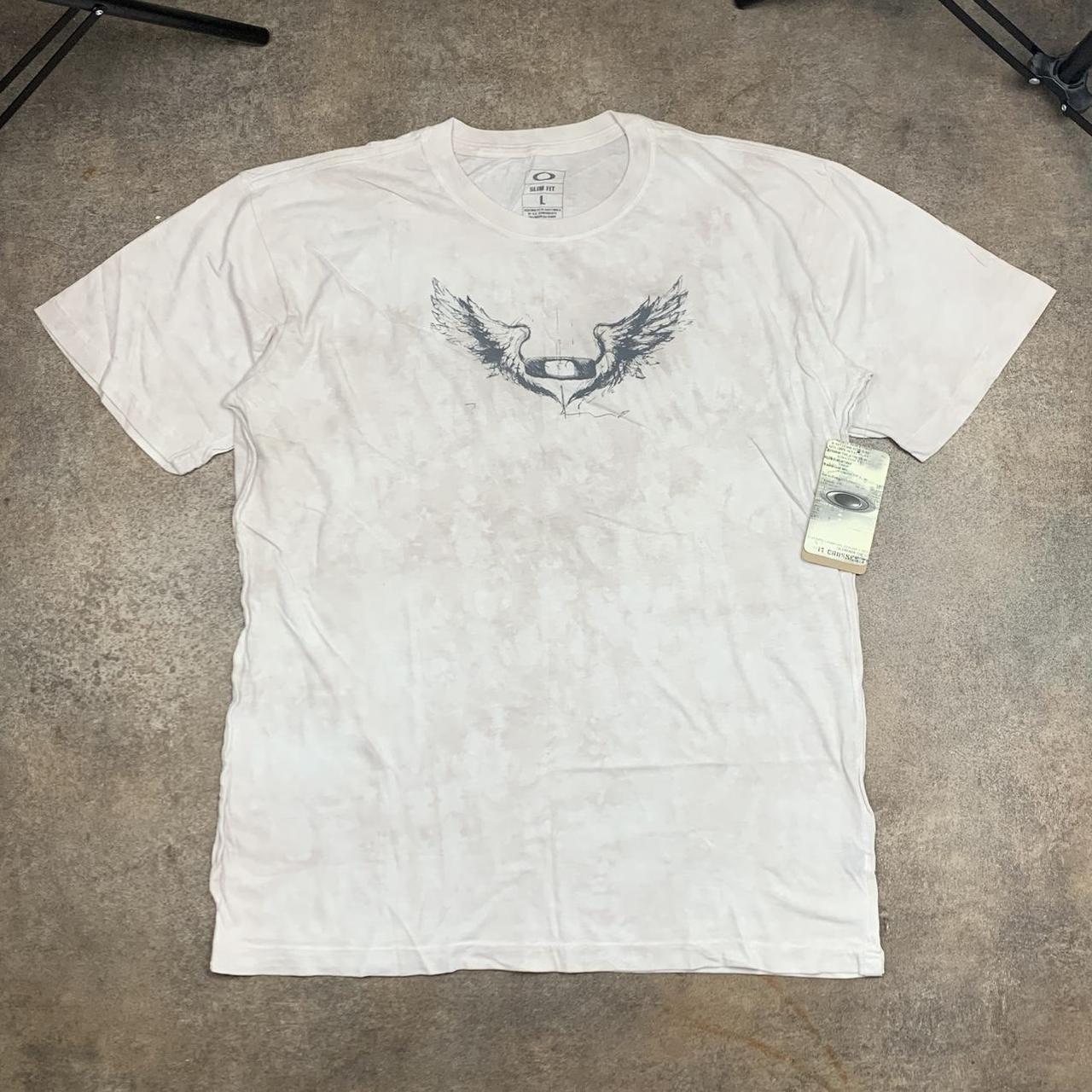 Oakley Flying Tiger 00s nickel camo graphic tee