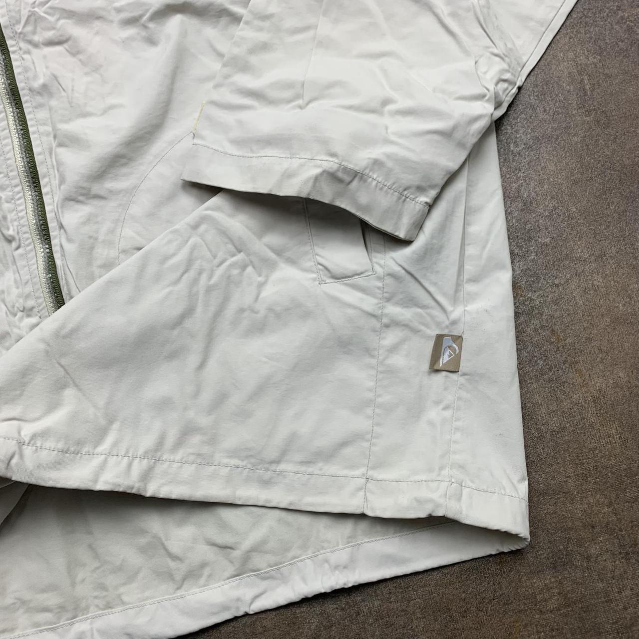 Quiksilver 90s white cream utilised jacket