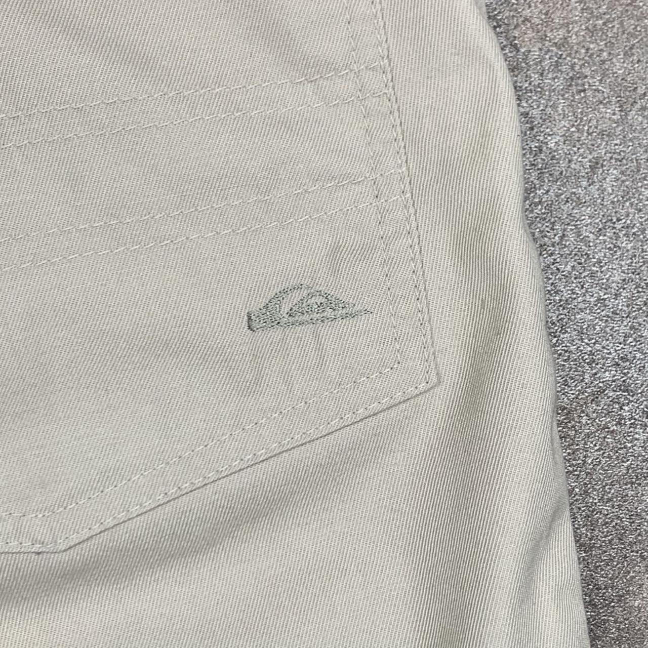 Quiksilver 90s cream baggy denim jeans