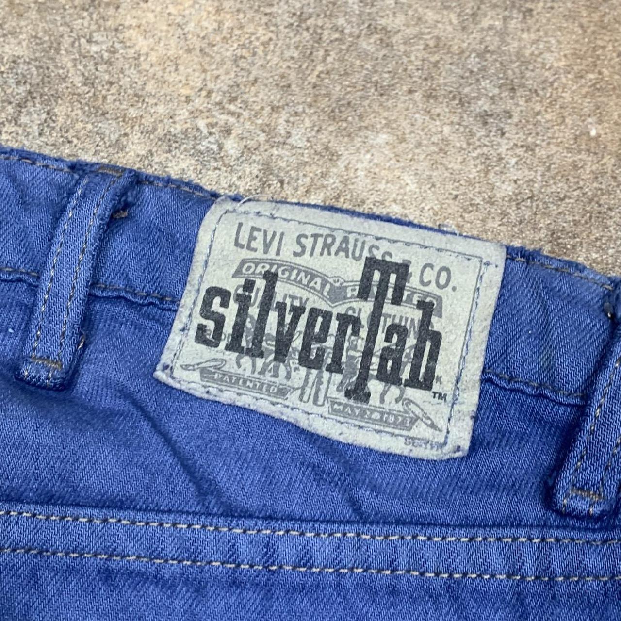 Levi’s Silvertab 00s baggy blue denim jeans