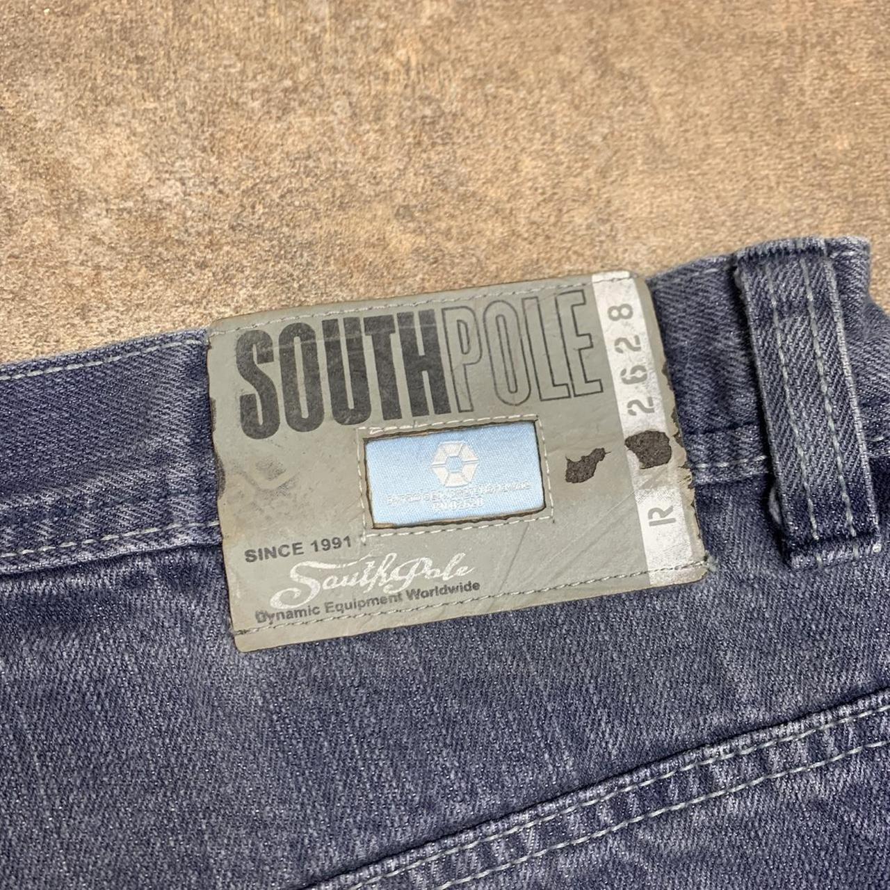 Southpole 00s baggy navy blue denim jeans