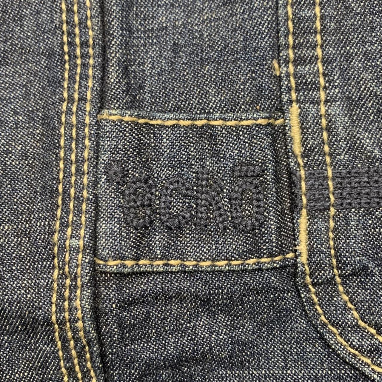 Ecko Unltd. 00s navy baggy graphic carpenter jorts