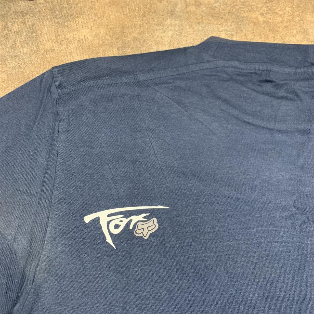 Fox Racing 00s navy graphic tee