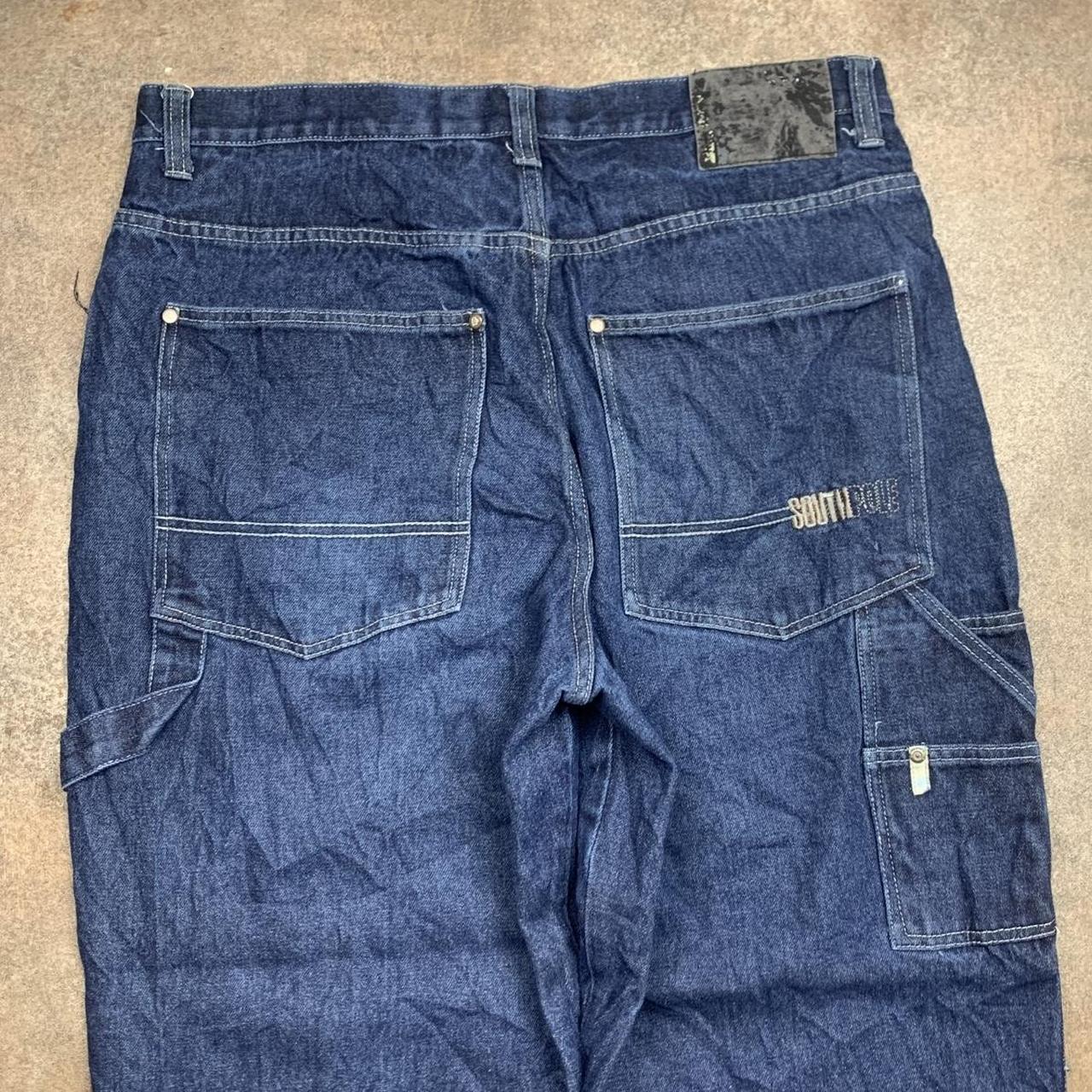 Southpole 00s baggy navy carpenter denim jeans