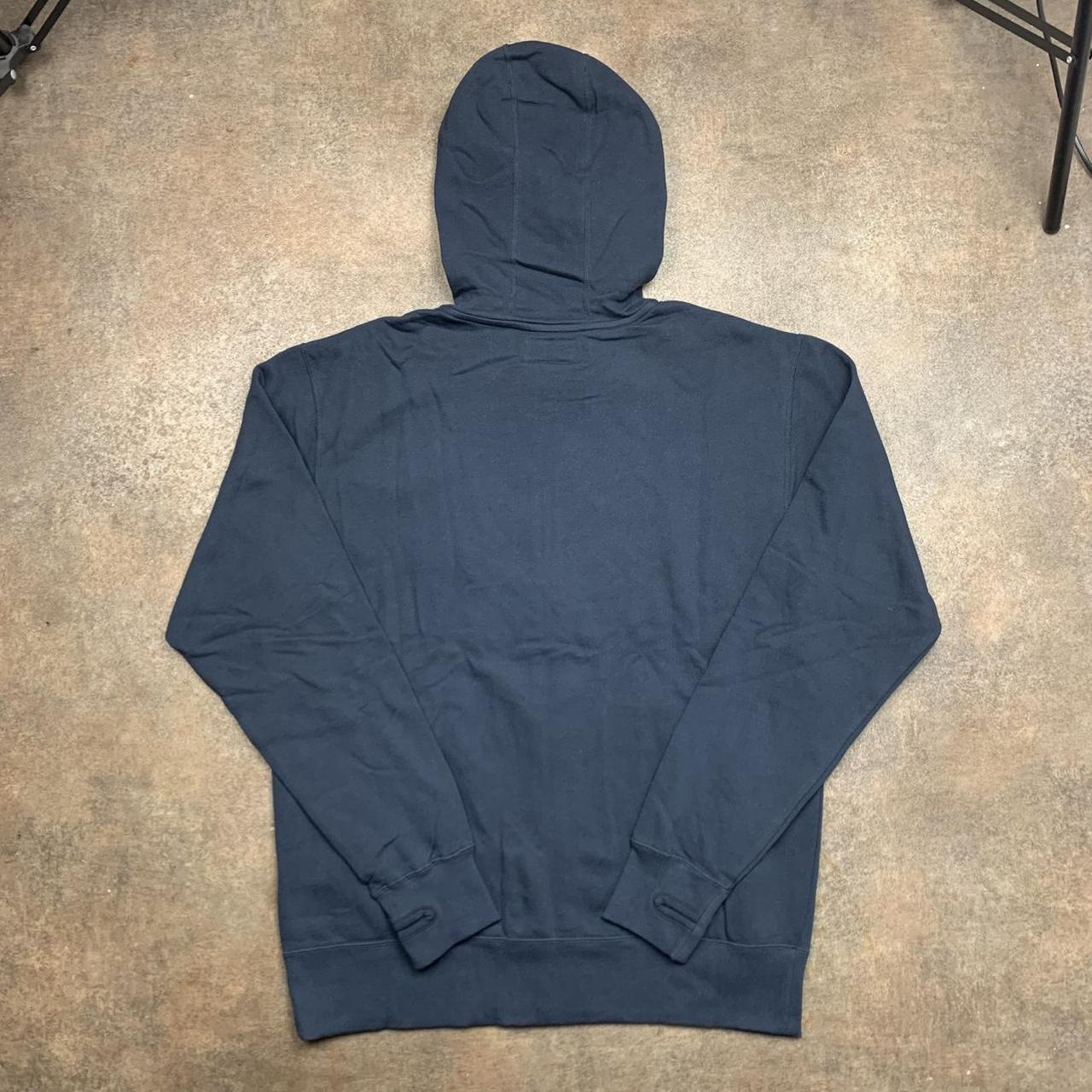 Oakley 00s navy green boxy graphic zip hoodie