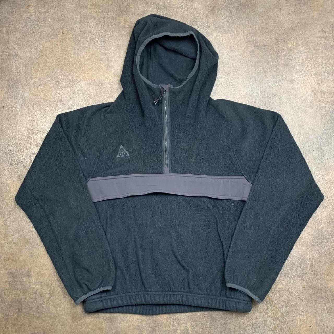 Nike ACG black balaclava hood fleece jumper