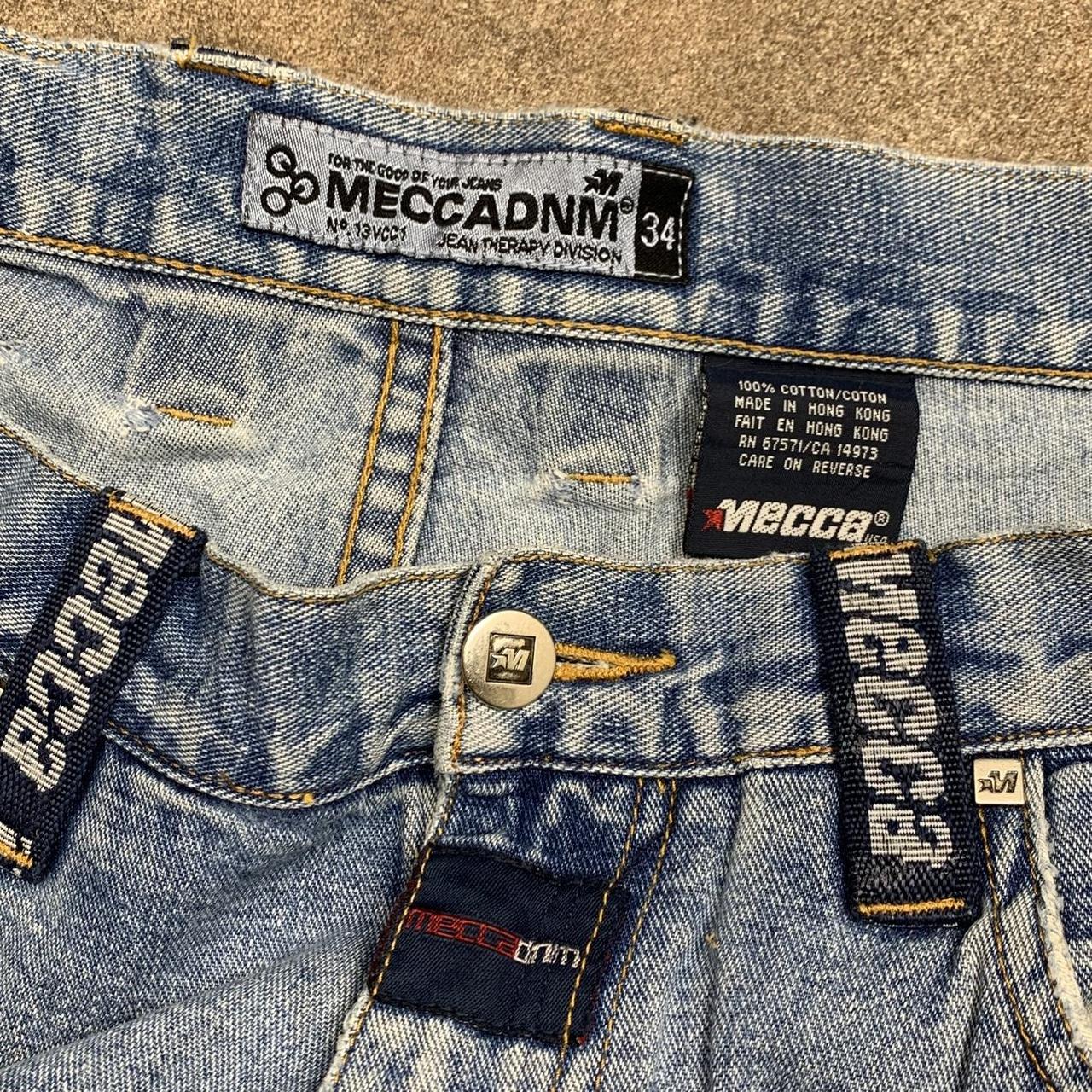 Mecca USA 90s baggy blue jeans