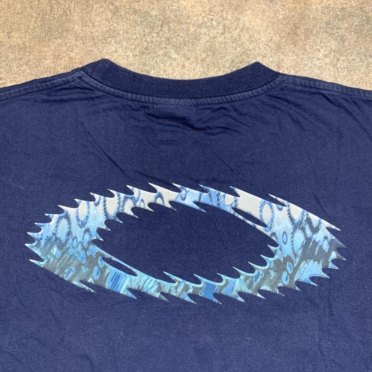 Oakley Software 00s navy static icon graphic tee