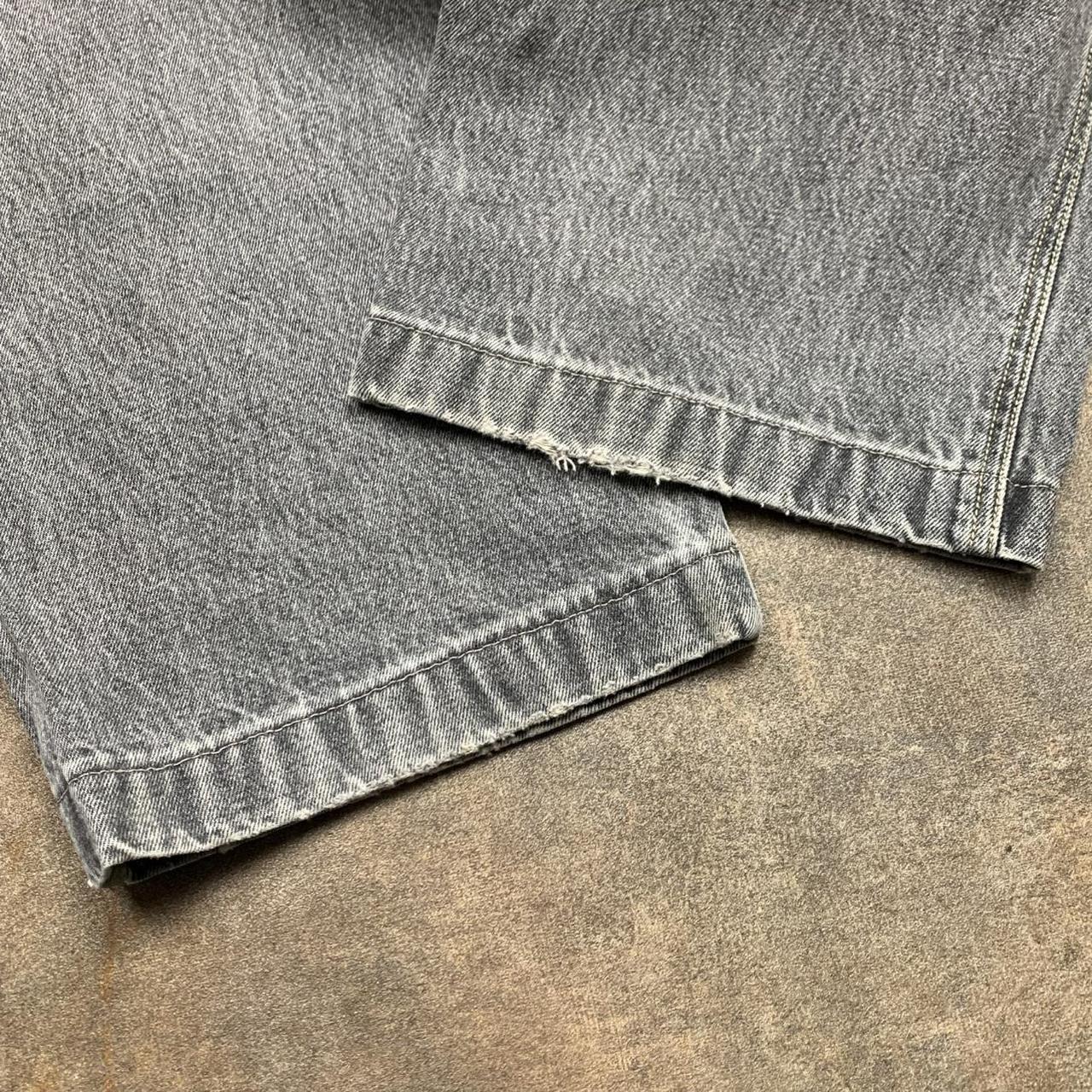 Rocawear 00s graphic grey baggy denim jeans