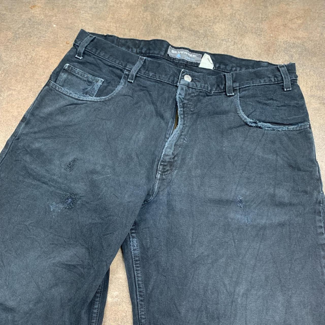 Levi’s Silvertab 90s baggy black denim jeans