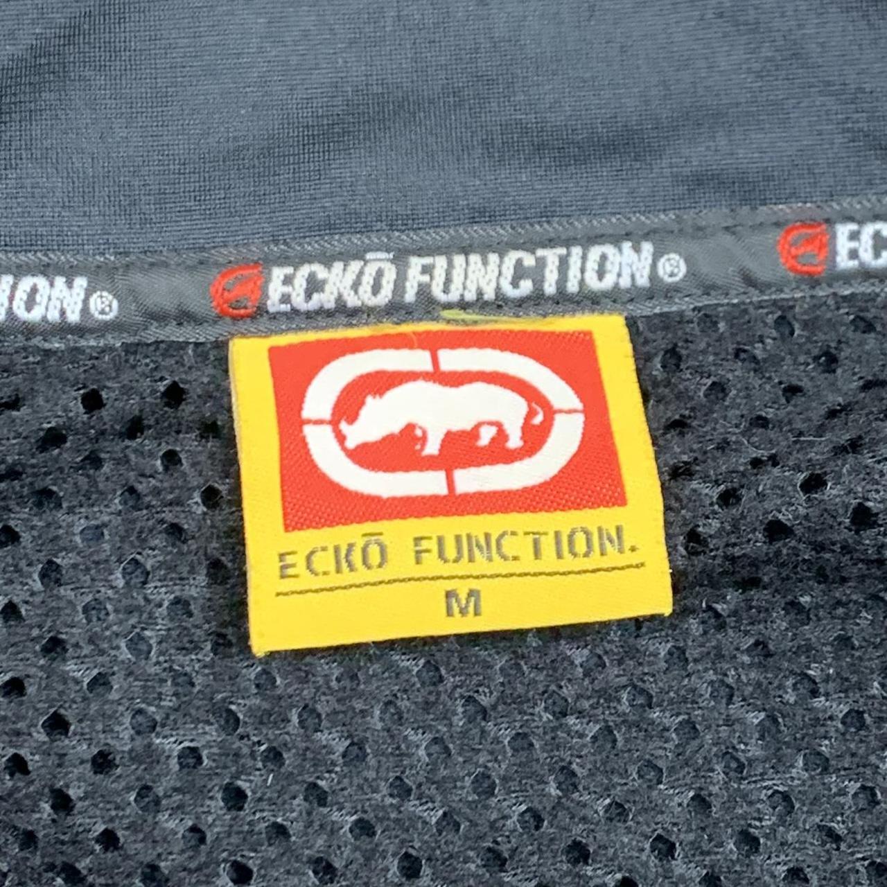 Ecko Function 00s graphic black red zip jacket