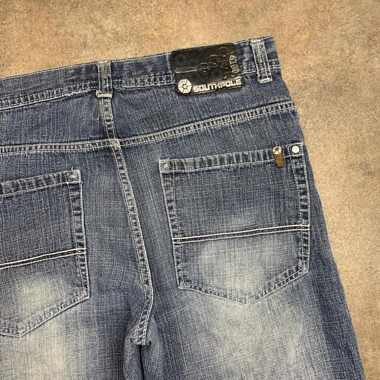 Southpole 00s baggy navy blue denim jeans