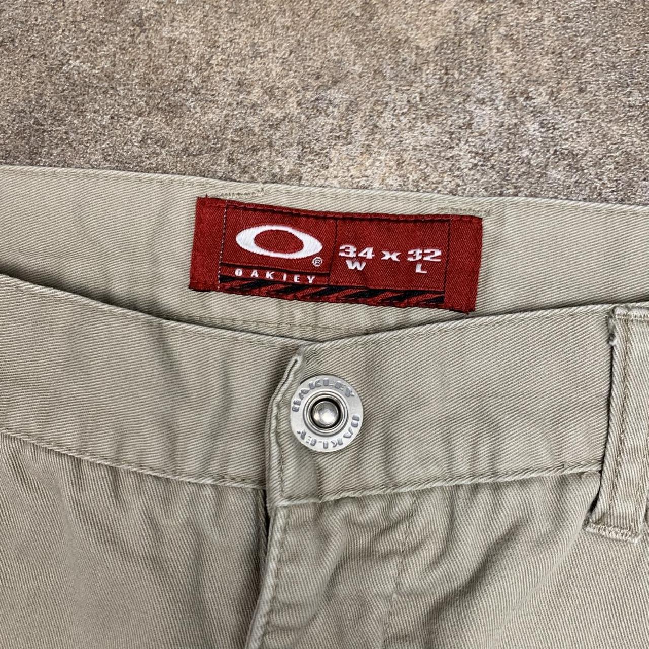 Oakley Software 00s cream beige baggy jeans
