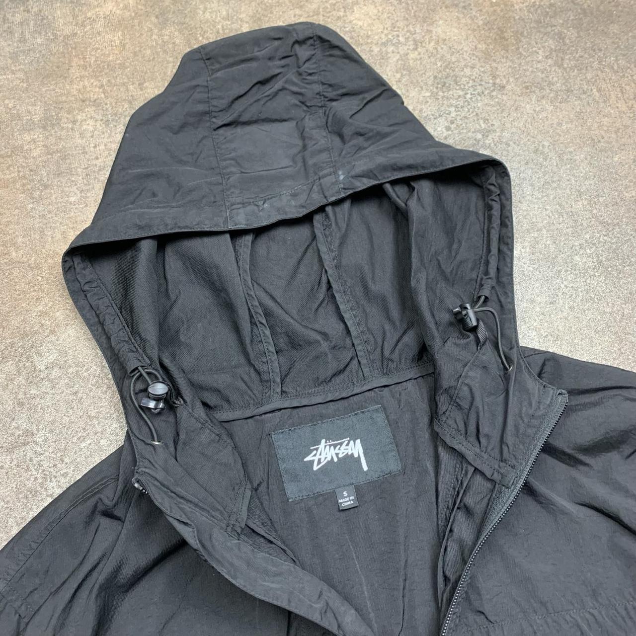 Stüssy 00s black technical zip jacket