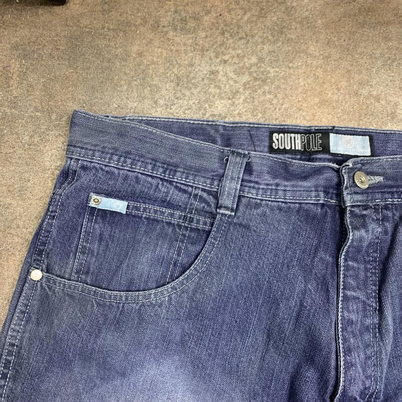 Southpole 00s baggy navy blue denim jeans