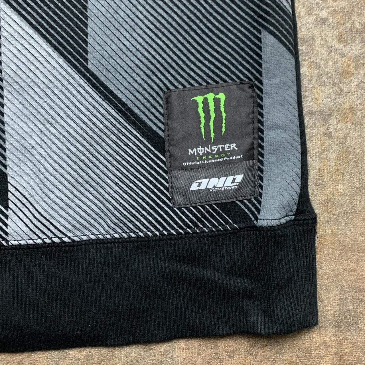 One Industries x Monster Energy 00s graphic baggy hoodie
