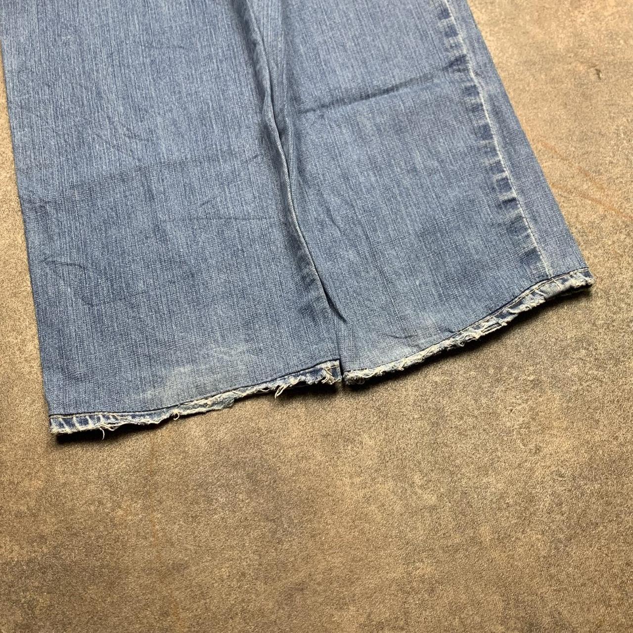 Ecko Unltd. 00s baggy blue graphic grunge denim jeans