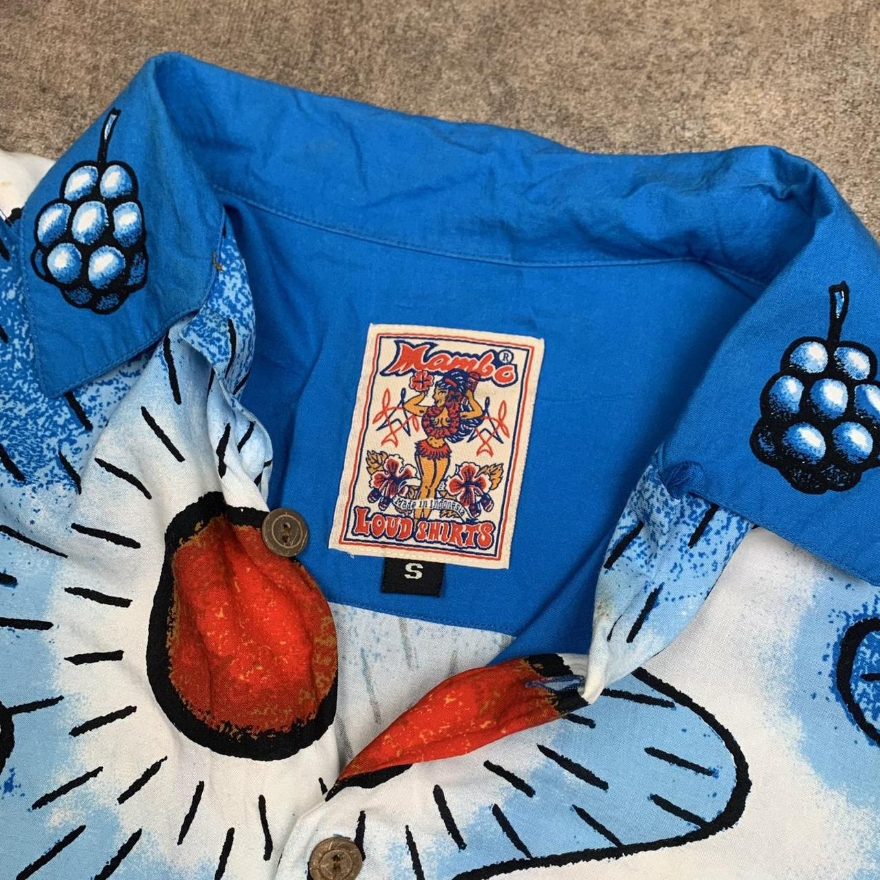 Mambo 90s Loud Shirt rare graphic Hawaiian polo shirt