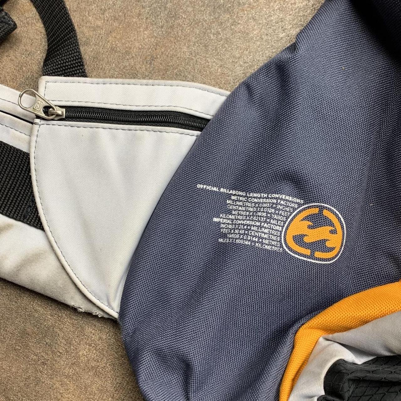 Billabong Australia 90s blue orange white backpack