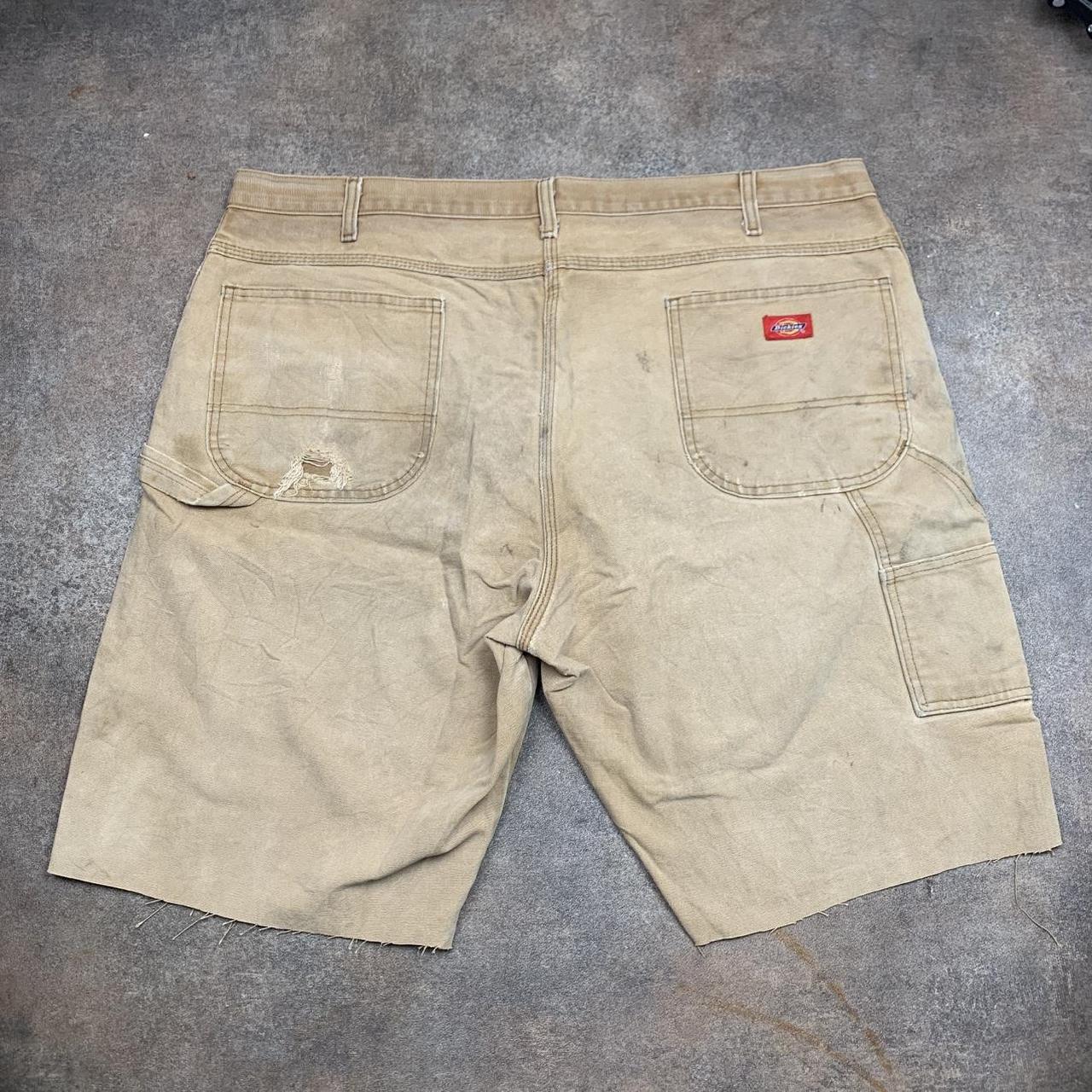 Dickies 00s beige baggy carpenter jorts
