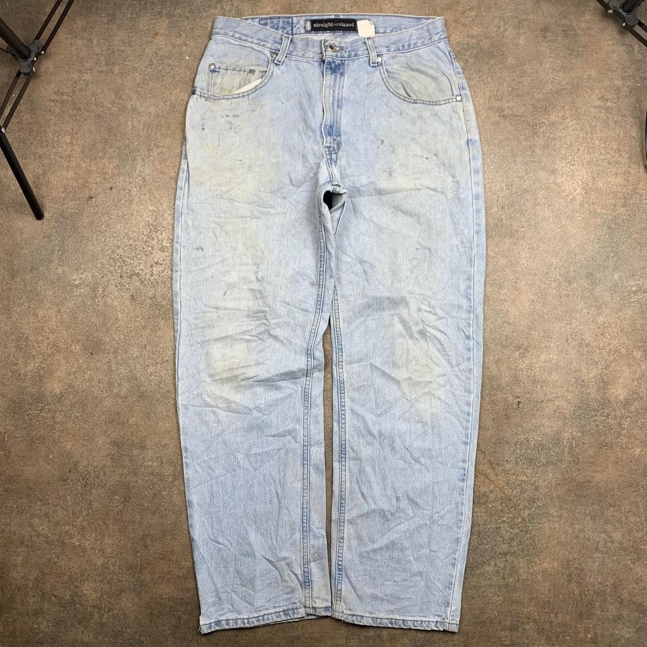 Levi’s Silvertab 00s baggy pale blue denim jeans