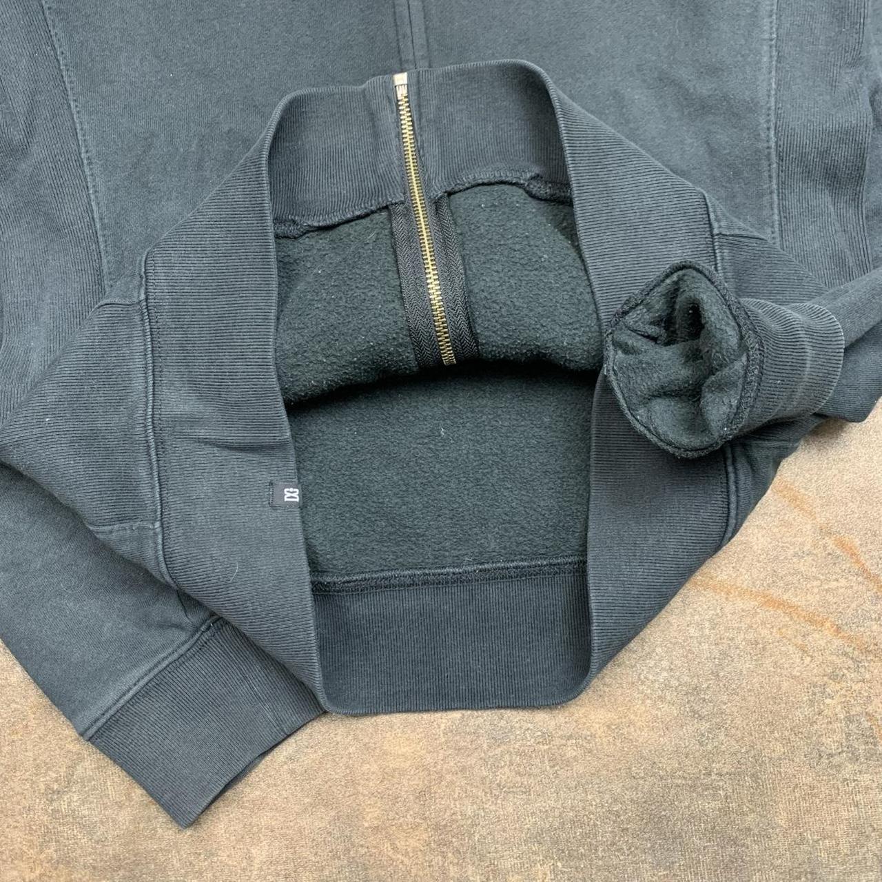 DC Shoes 00s black graphic zip hoodie