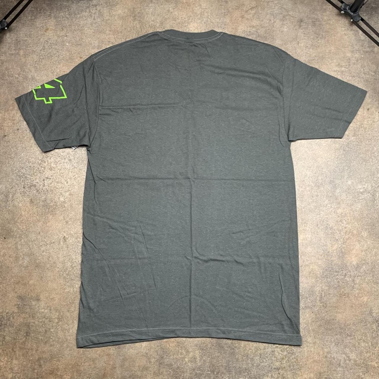 Fox Racing x Monster Energy 00s grey graphic tee