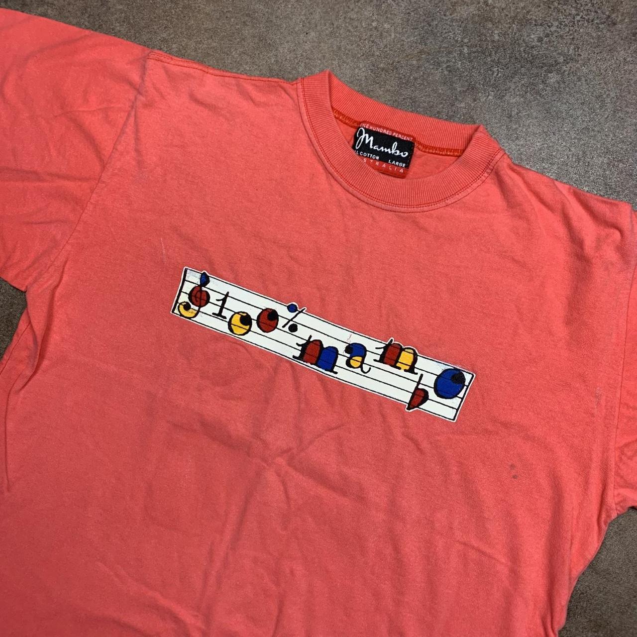 Mambo 1990 hot pink graphic tee