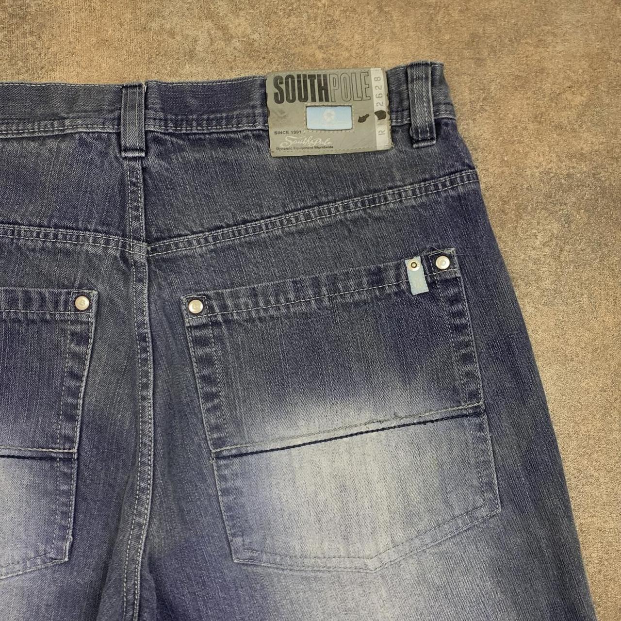Southpole 00s baggy navy blue denim jeans