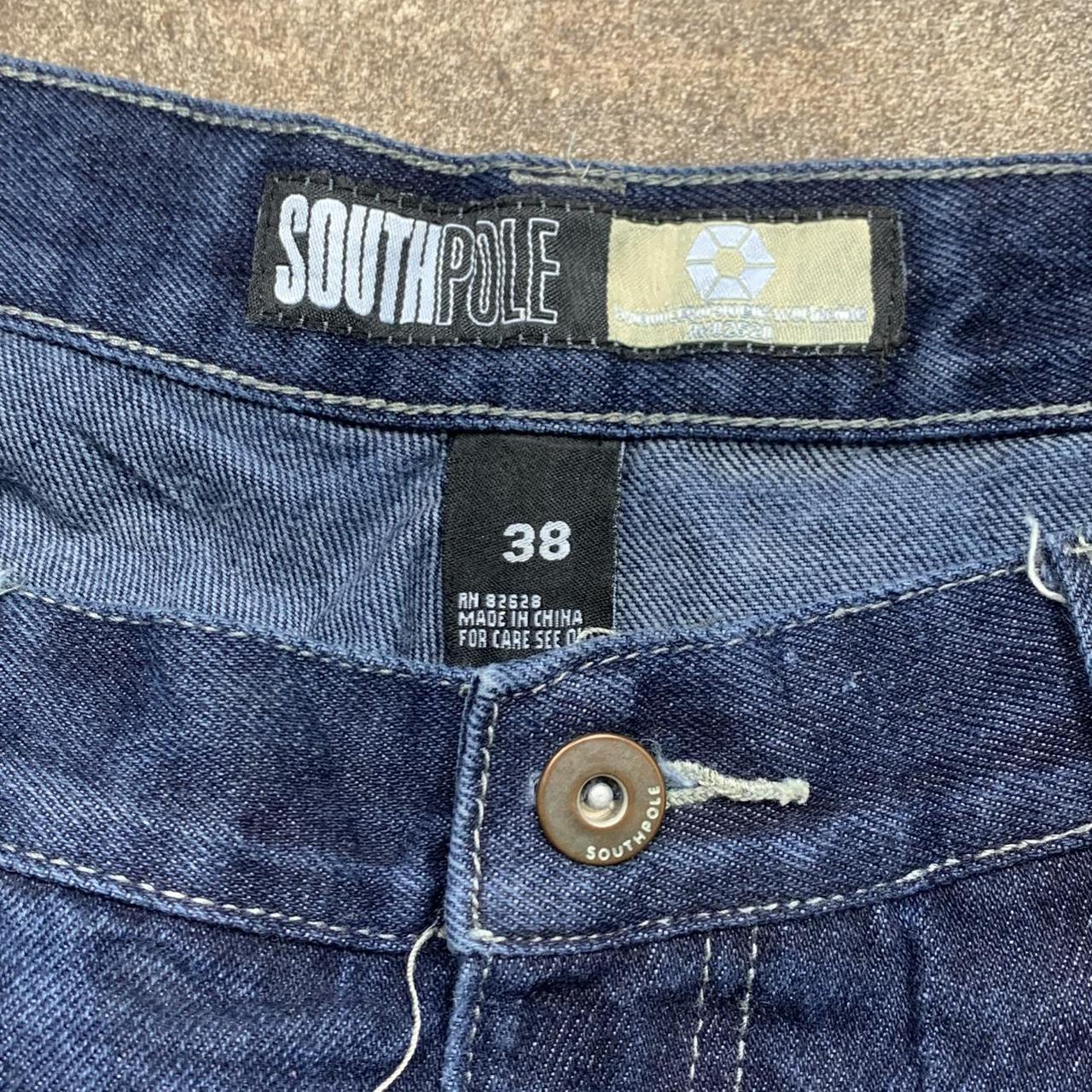 Southpole 00s baggy navy carpenter denim jeans
