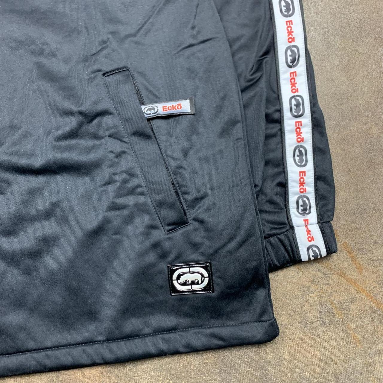 Ecko Function 00s graphic black red zip jacket