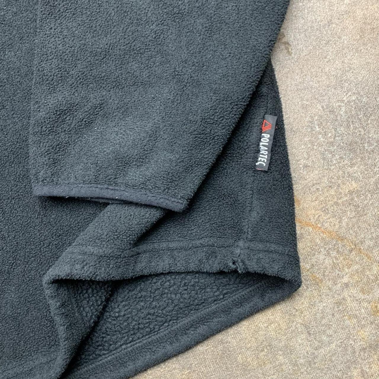 Quiksilver 90s polartec black fleece sweater