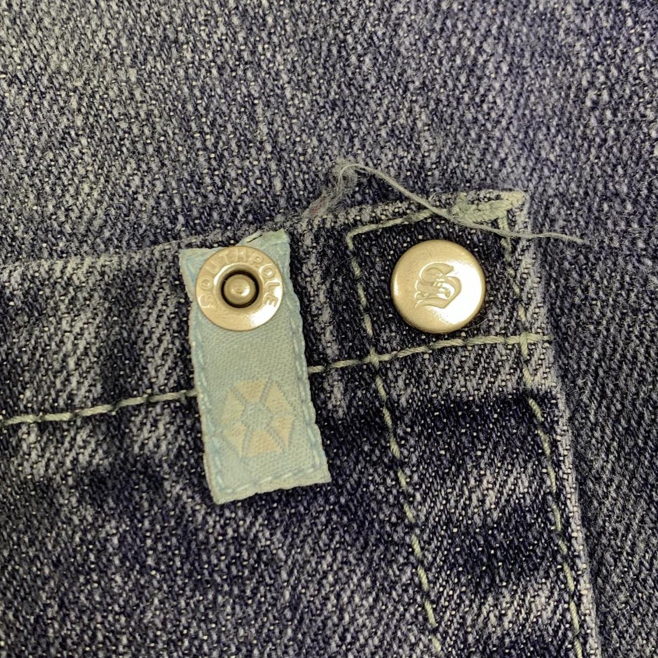 Southpole 00s baggy navy blue denim jeans