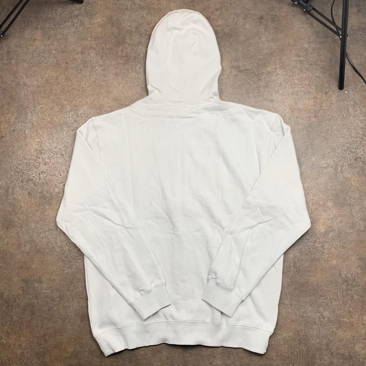 Oakley 00s white graphic boxy hoodie