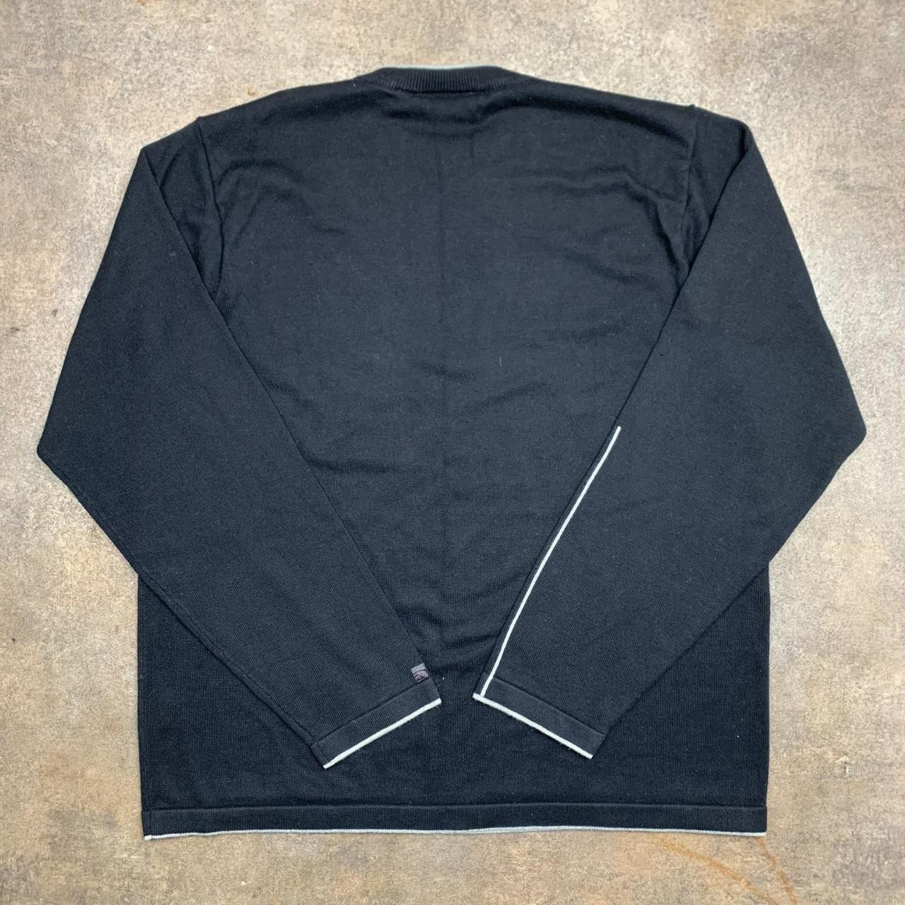 Quiksilver 90s black knit jumper