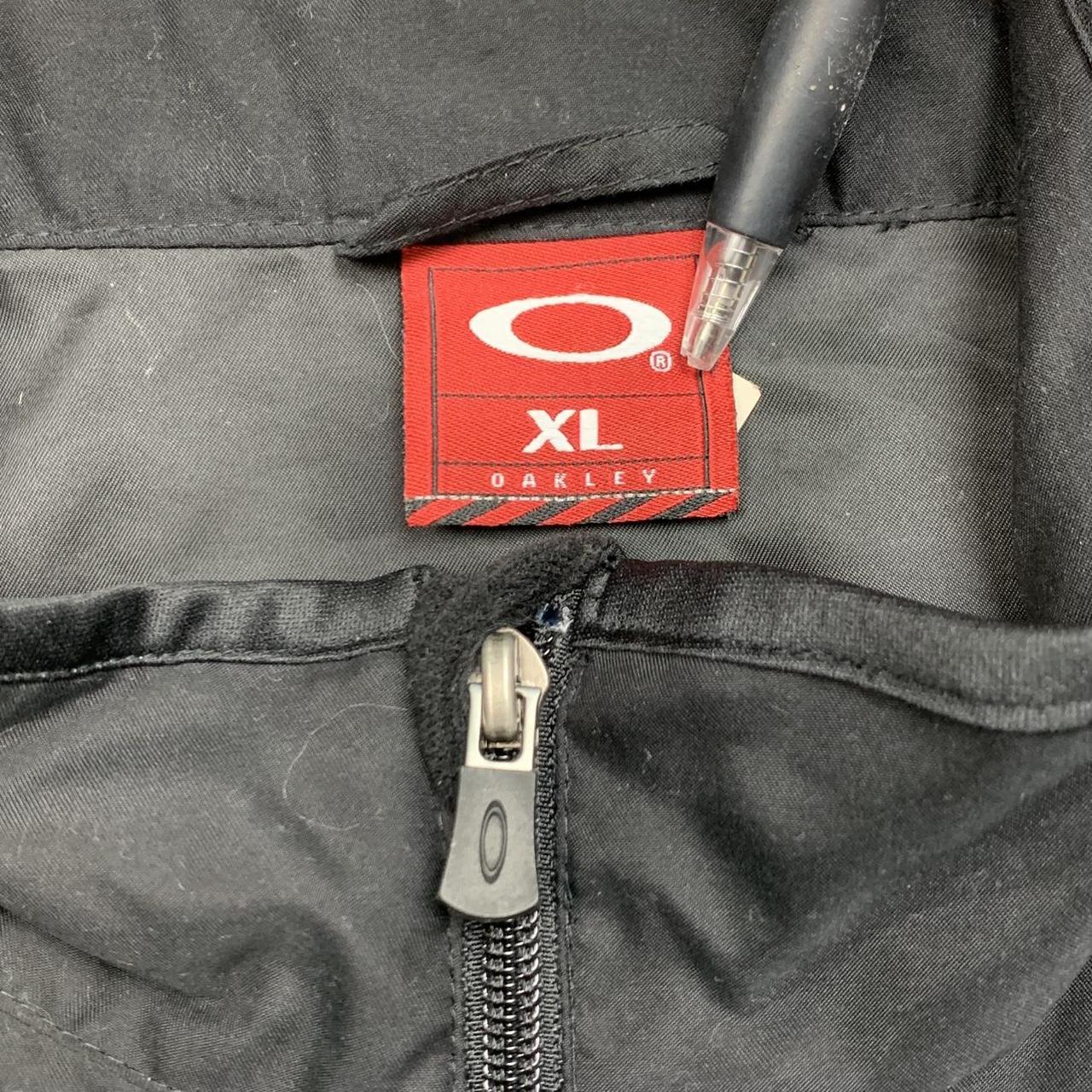 Oakley Software 00s black grey logo track jacket